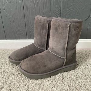 Gray UGG boots